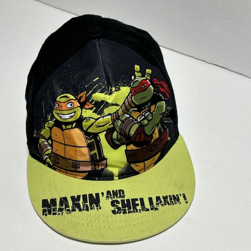 TMNT Nickelodeon Kids/Youth Ages 8-14 Hat Snapback Teenage Mutant Ninja Turtles - Picture 2 of 9